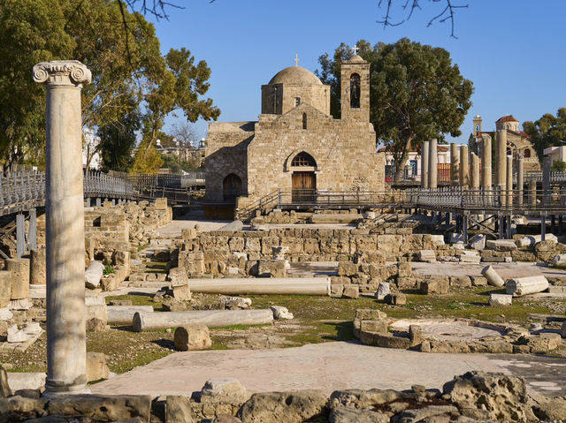 Old church in Paphos (Cyprus)