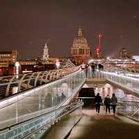 🌙 London After Dark: A Night Walk from Chinatown to the Millennium Bridge ✨