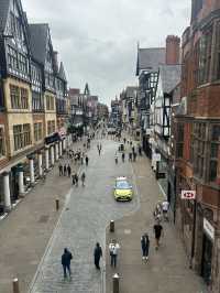 Along Chester’s city walls 