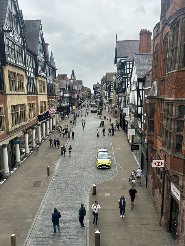 Along Chester’s city walls 