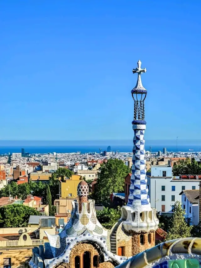 Park Güell: Gaudí’s Colorful Dream Overlooking Barcelona