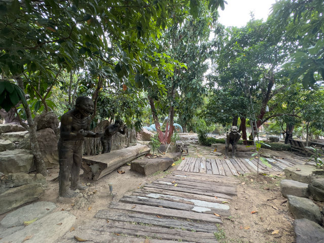 Salt hot spring in Krabi 