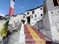 Buddhist Monastery lost high in mountains 