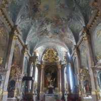 The churches are very nice in Győr, Hungary