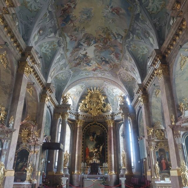 The churches are very nice in Győr, Hungary