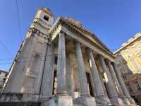 Genova downtown half day walking itinerary