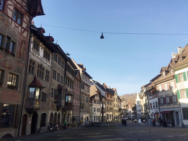 Swiss town of Stein am Rhein: a gem on the banks of the Rhine.