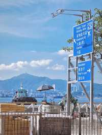 🇭🇰香港City Walk｜漫畫裏的藍色公路💙
