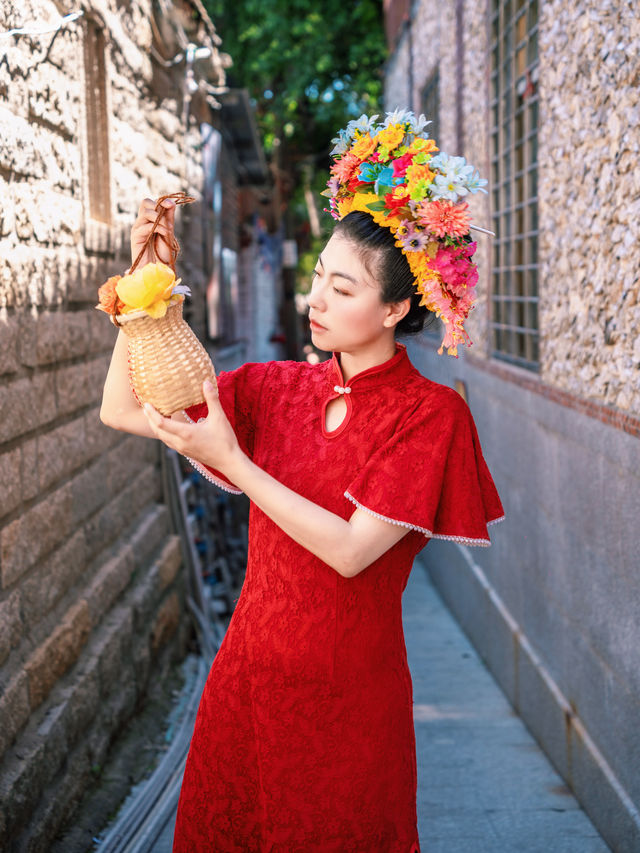 頭戴簪花，幸福一生｜去泉州蠔埔村做一次蠔埔女