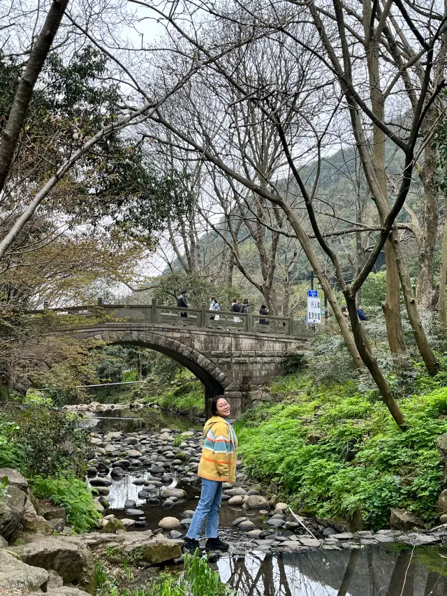 봄나들이, 항저우의 봄은 법희사에서의 화려한 표현이다