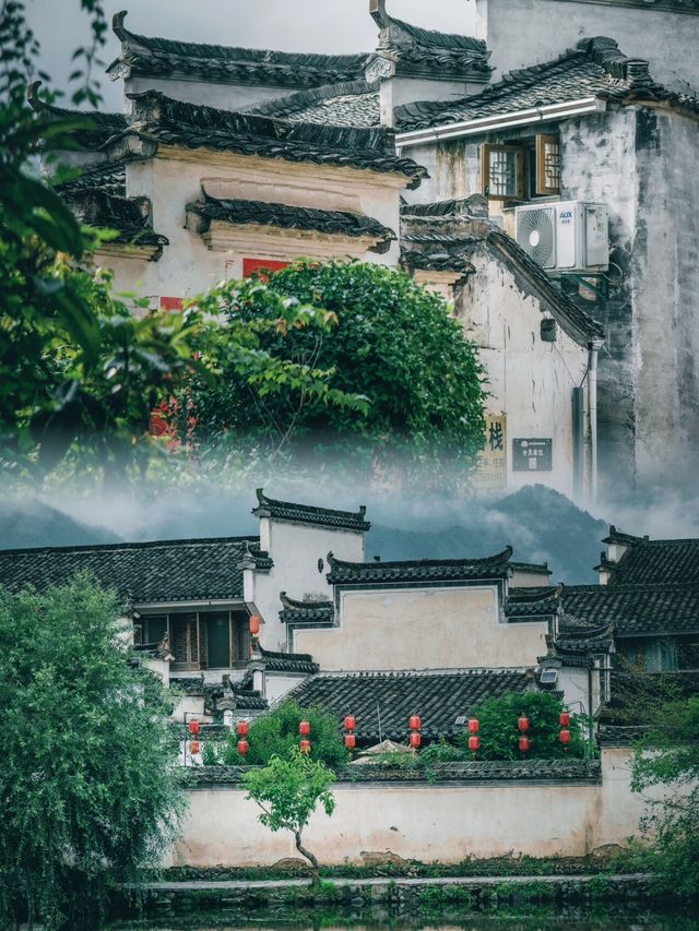 雨後宏村，雲霧繚繞的浪漫之旅