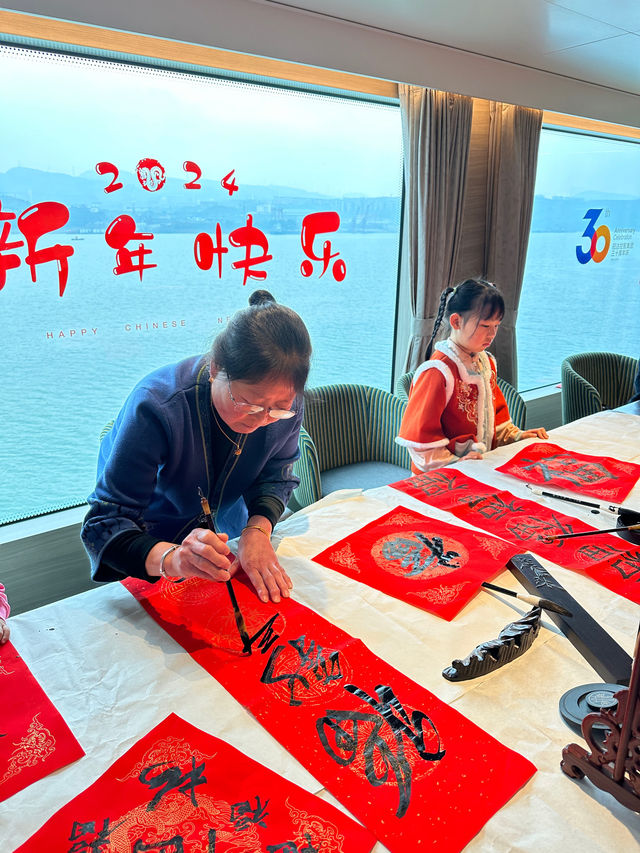 2024年的第一次旅行和媽媽坐遊輪