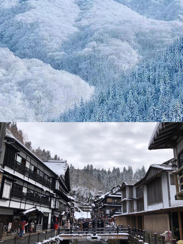 冬天遊玩！千與千尋同款！銀山溫泉