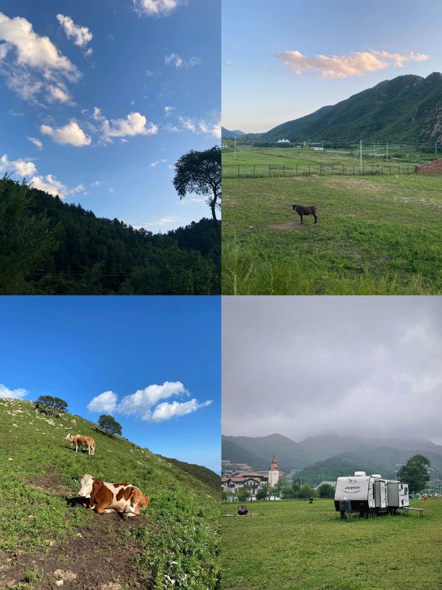 這是來到了瑞士嗎 北京周邊2h山頂咖啡