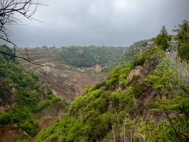 甘肅慶陽小崆峒山3：窯洞與董志塬地貌文化