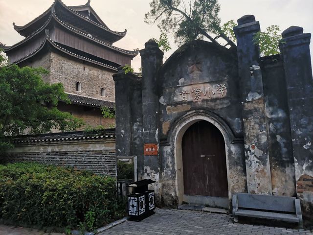 上甘棠村，世外桃園。