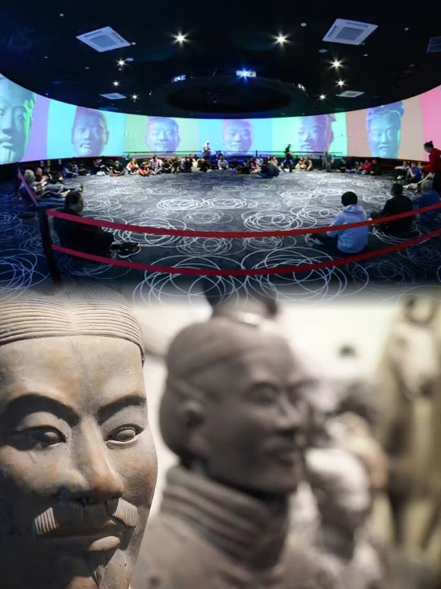 前往西安必看的世界八大奇蹟之一兵馬俑
