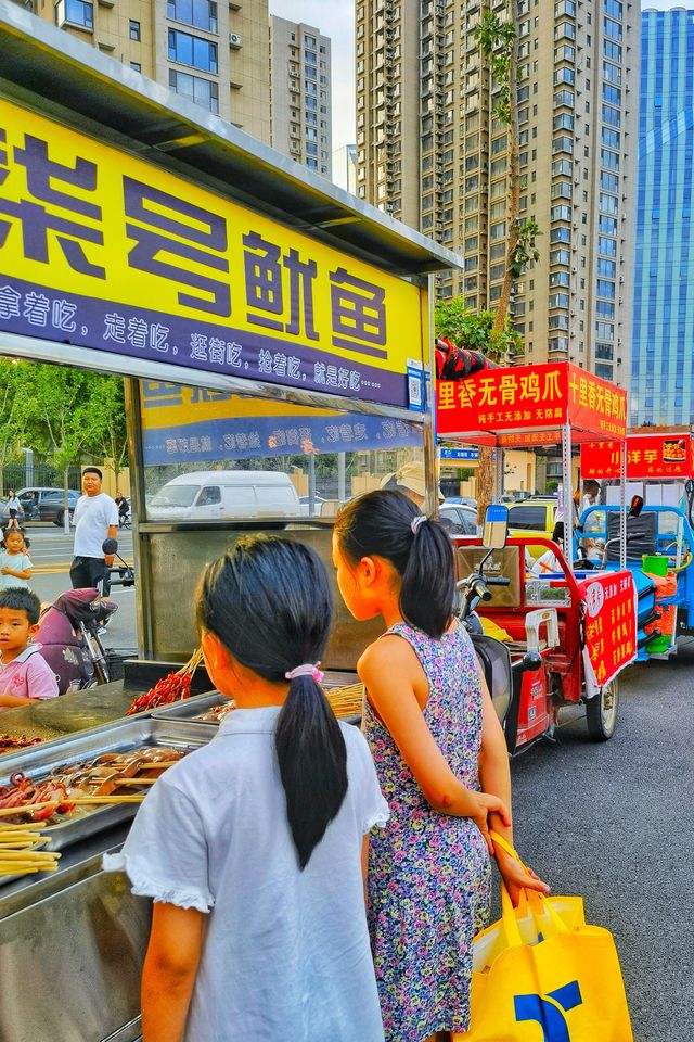 旅行 || 太原龍瑞小區門口的路邊“移動小吃街”美食推薦