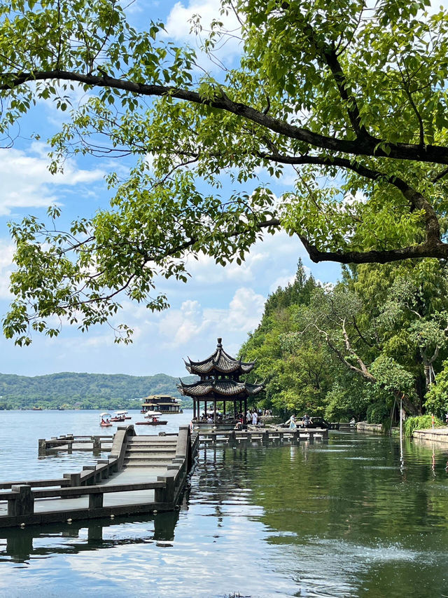 杭州｜西湖—總要來趟杭州吧吹吹西湖的晚風