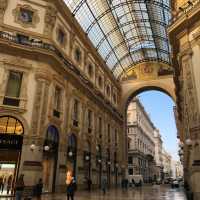 Day walk through the Galleria of Milan 