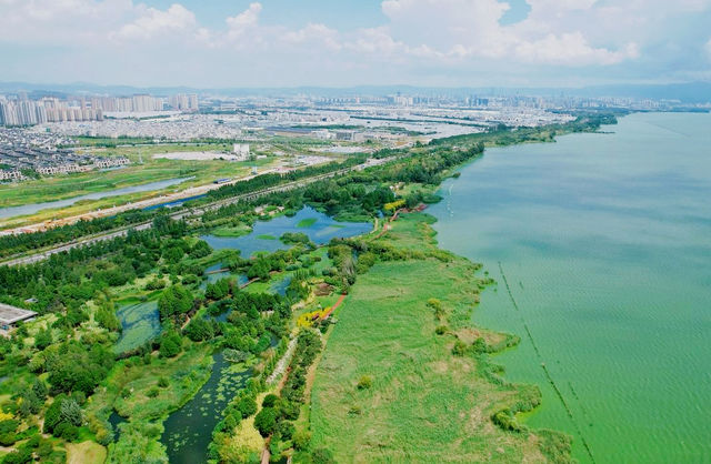 寶豐濕地公園旅遊，環境優美，風景如畫，是休閒遊好去處。