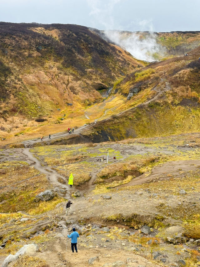 堪察加旅行絕美荒野之危險峽谷間歇泉。