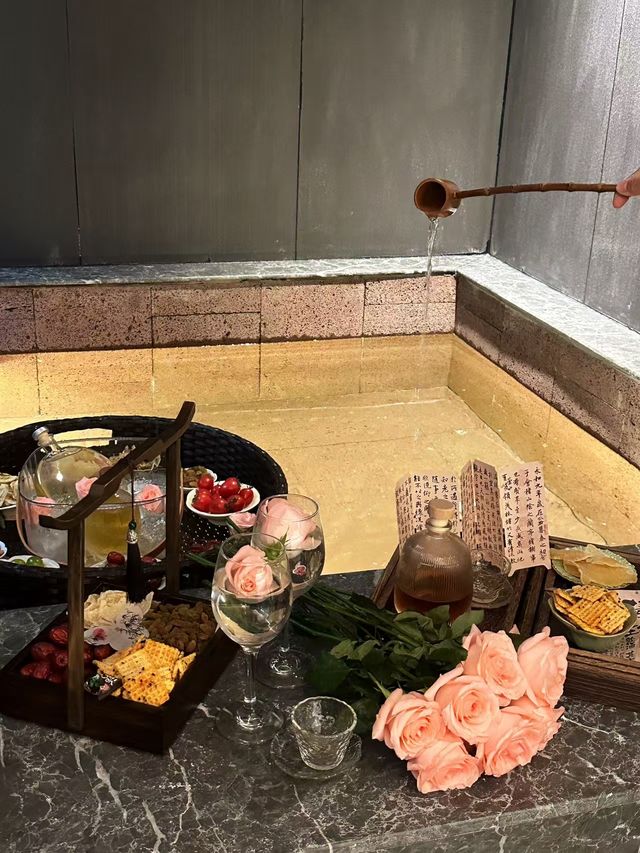 徐州的冬天 在小南湖泡一個暖洋洋的溫泉。