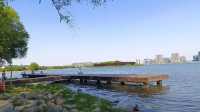 週末近郊遛娃打卡熱門地——鄭州龍湖濕地公園。