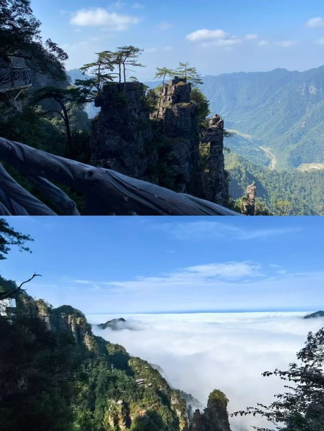 盤王界！廣西首座無痛登山新地標實在太美啦