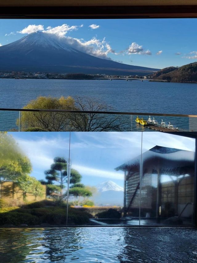 秀峰閣湖月富士山下的頂級機位！