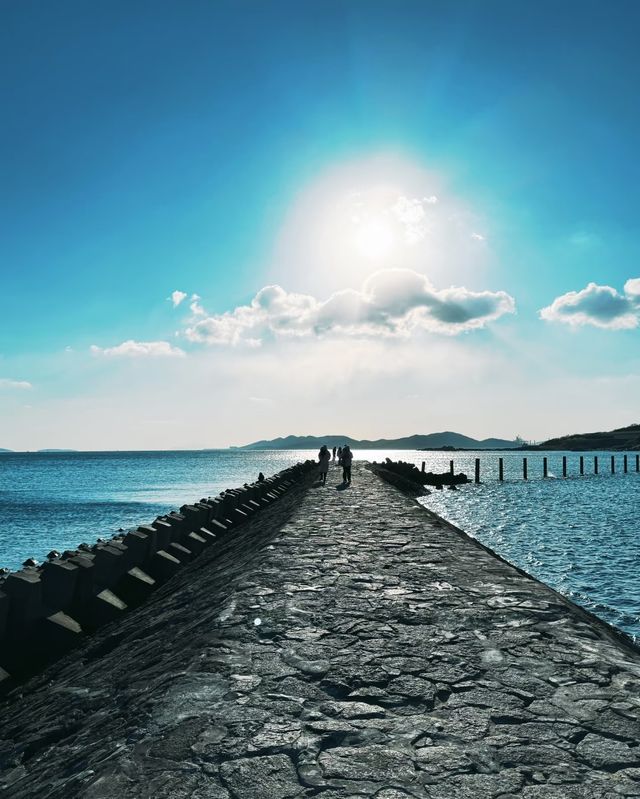 青島第二海水浴場，邂逅夢幻海濱