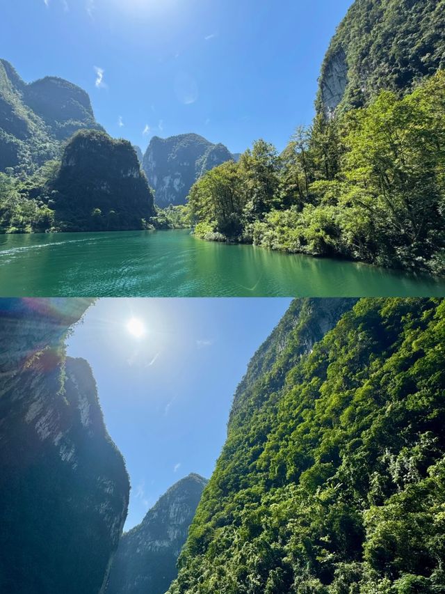 探秘廣西河池小三峽，美得不想走！