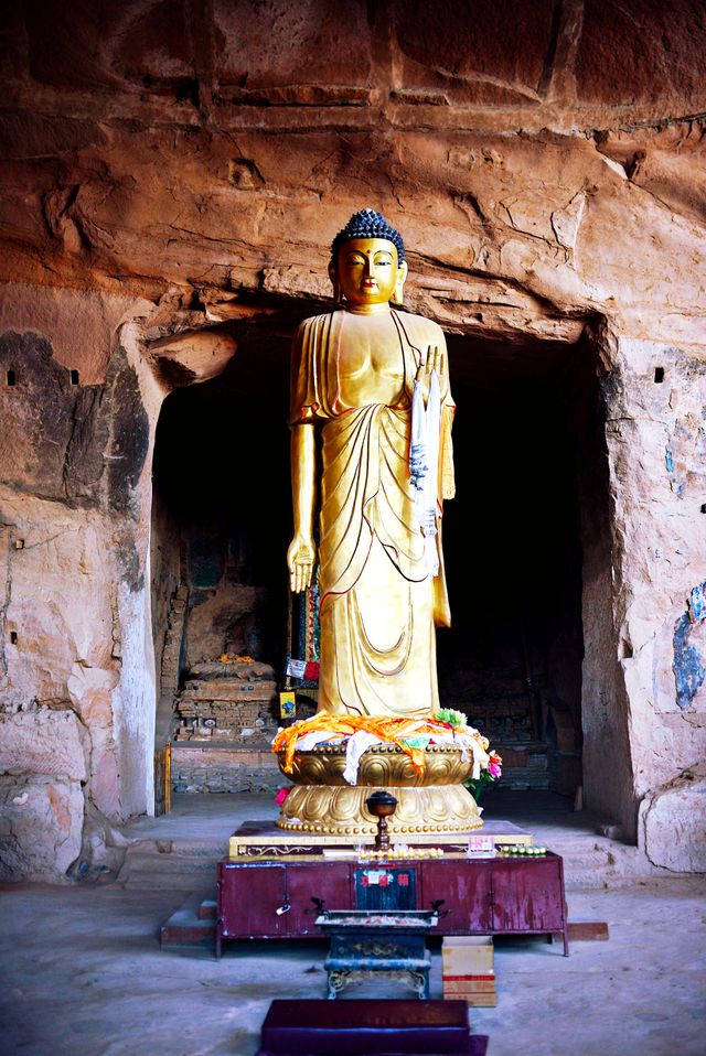 避開人潮，南方小土豆邂逅冬日馬蹄寺的別樣寧靜