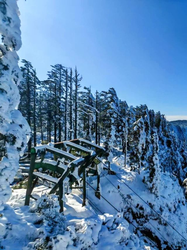 距離成都3小時的冰雪樂園，瓦屋山旅行攻略！