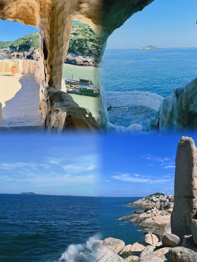 沒來之前，我都不敢相信南麓島的海居然那麼藍！
