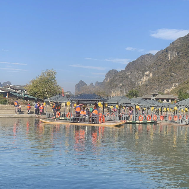 Yangshuo Bamboo Rafting experience 🇨🇳