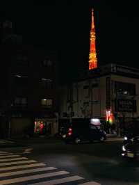 東京鐵塔｜經典紅白地標，東京街頭最佳風景 