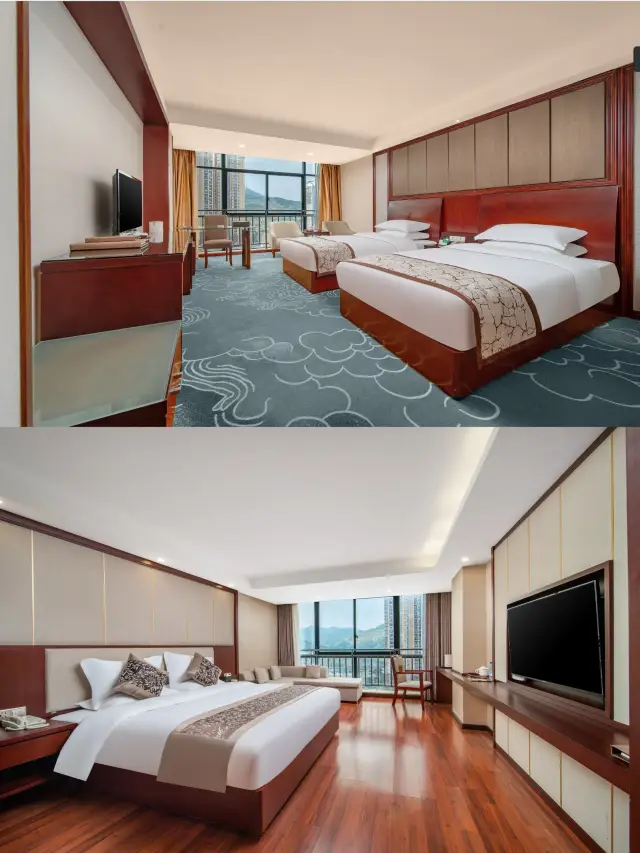 坐落在山水之城織金縣的豪華寶藏酒店-織金宏洲國際大酒店