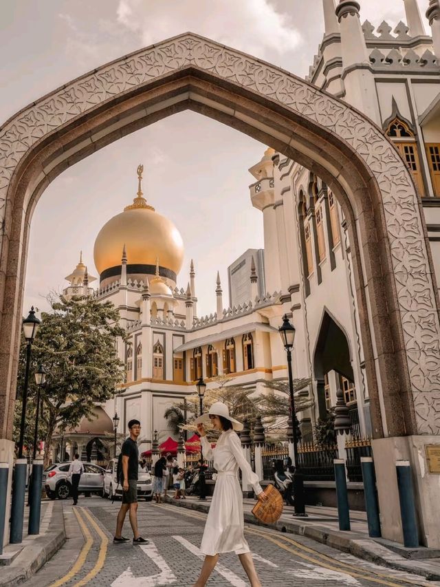 🕌️Sultan Mosque in Haji Lane is Awesome🌹✨😍