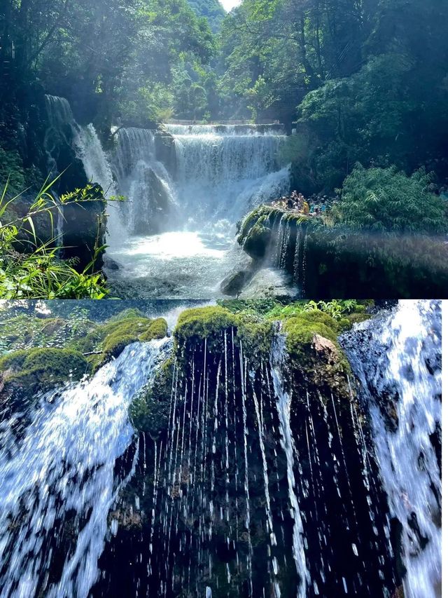 螺髻山九十九里溫泉瀑布