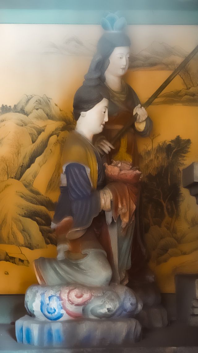 長治一座金構就把我拉進神話世界