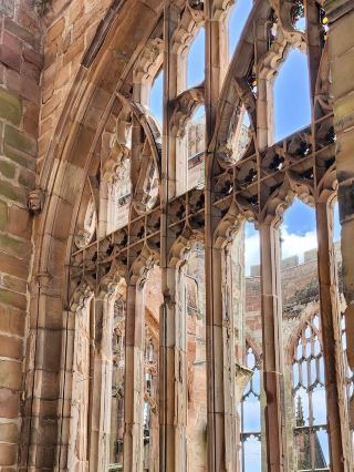 Coventry’s Haunting WWII Memorial: St Michael’s Old Cathedral Ruins