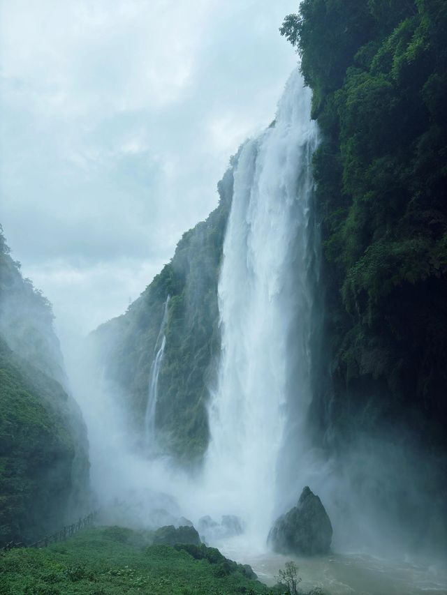 豐水期嘅馬嶺河，靚到窒息！貴州最震撼嘅峽谷瀑布群