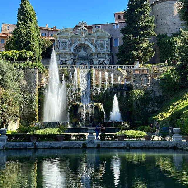  【羅馬周邊隱世寶地！埃斯特莊園的水之魔法✨】