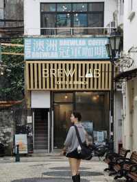 In Macau, even without searching for guides, I was able to clock in to my favorite coffee shop