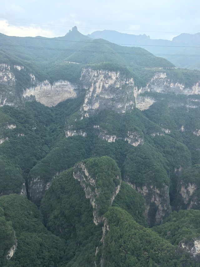 八泉峽｜落日為印，蓋在山水的落款處