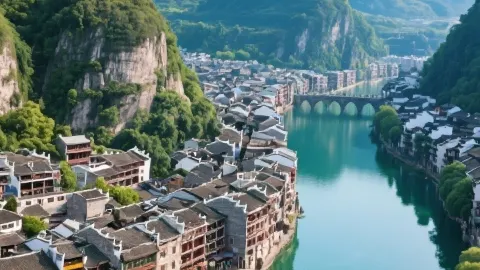 鎮遠古城〜一晩吊脚楼に泊まり、一晩中水の音を聞きながら眠る! — traveler post in 施秉
