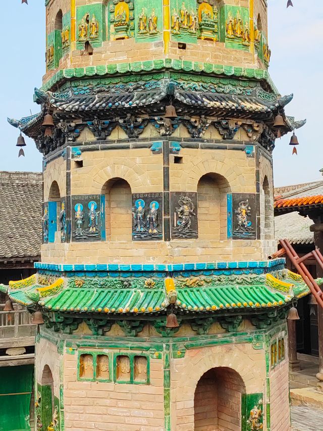 山西陽城陽陵村壽聖寺及琉璃塔