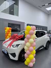 6W+提車快樂誰懂啊!比亞迪海鷗直接戳中女生心巴