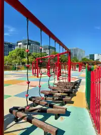 在上海12萬㎡的無動力樂園，79種遊樂設施